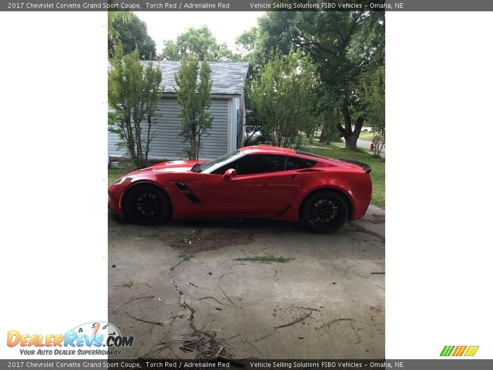 2017 Chevrolet Corvette Grand Sport Coupe Torch Red / Adrenaline Red Photo #7