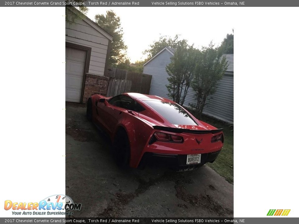 2017 Chevrolet Corvette Grand Sport Coupe Torch Red / Adrenaline Red Photo #8