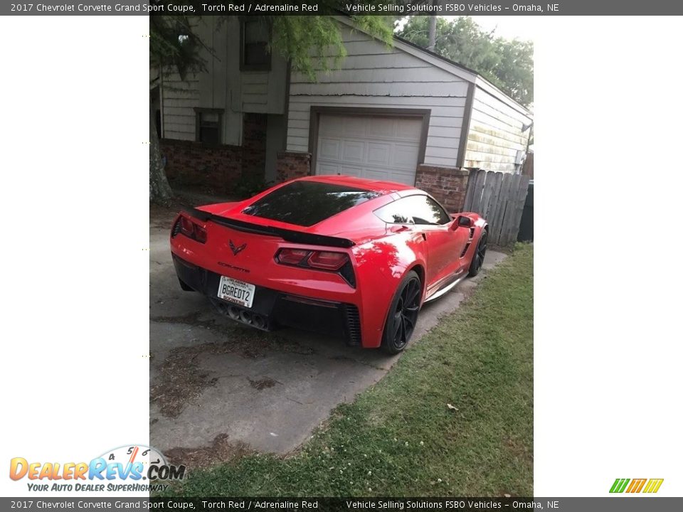 2017 Chevrolet Corvette Grand Sport Coupe Torch Red / Adrenaline Red Photo #12