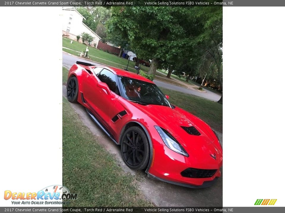2017 Chevrolet Corvette Grand Sport Coupe Torch Red / Adrenaline Red Photo #14