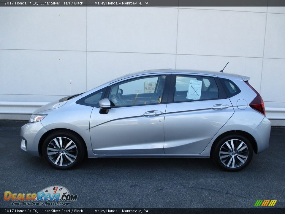 2017 Honda Fit EX Lunar Silver Pearl / Black Photo #2