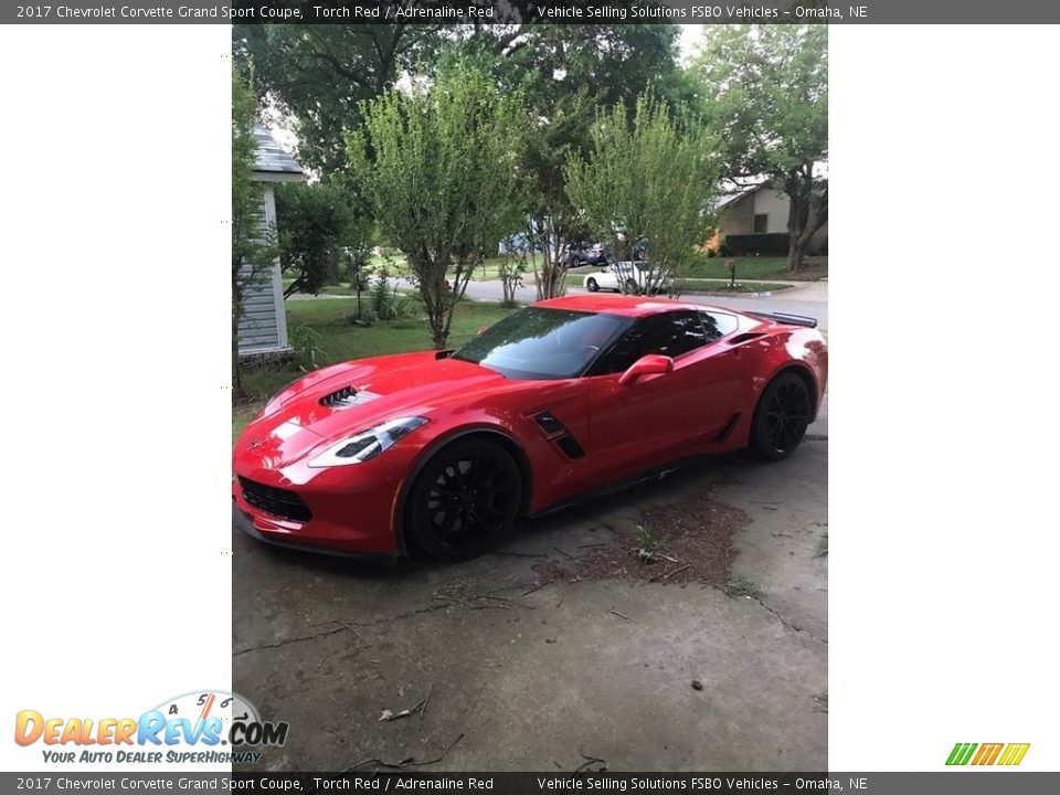 2017 Chevrolet Corvette Grand Sport Coupe Torch Red / Adrenaline Red Photo #16