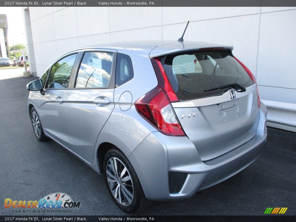 2017 Honda Fit EX Lunar Silver Pearl / Black Photo #3