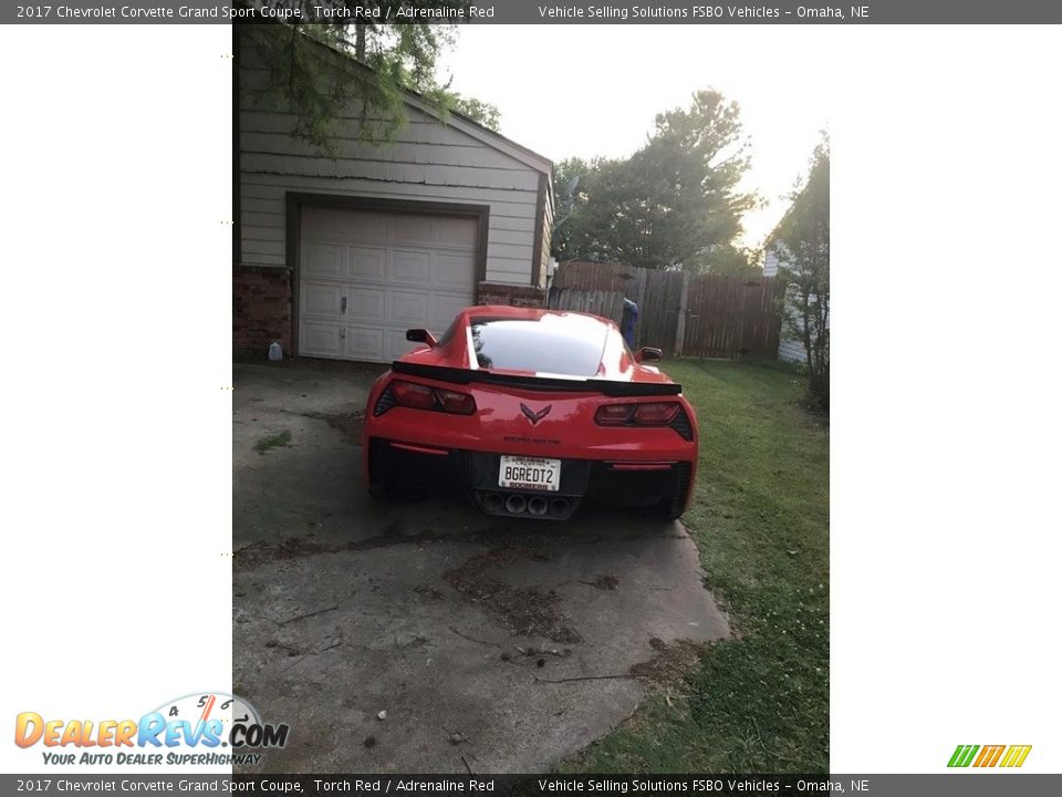 2017 Chevrolet Corvette Grand Sport Coupe Torch Red / Adrenaline Red Photo #17