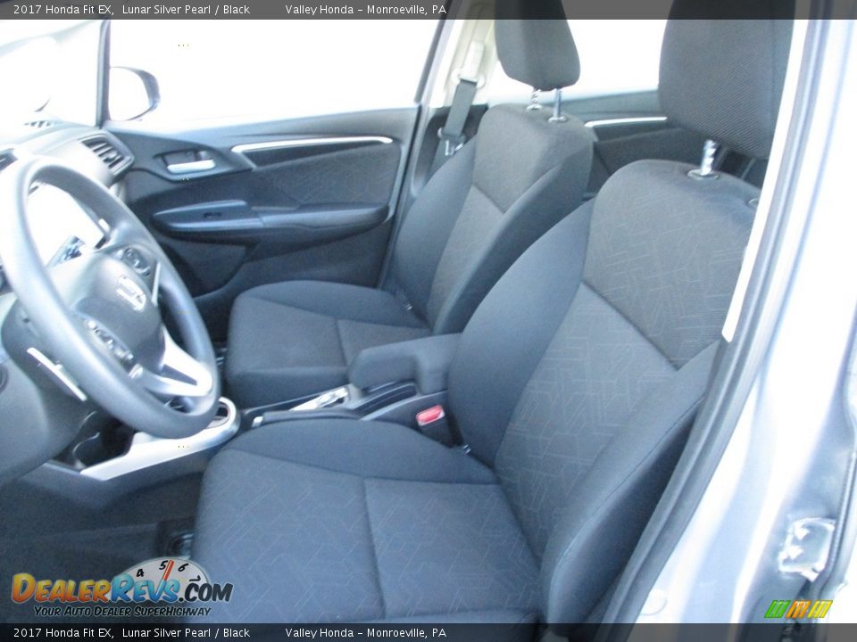 2017 Honda Fit EX Lunar Silver Pearl / Black Photo #12