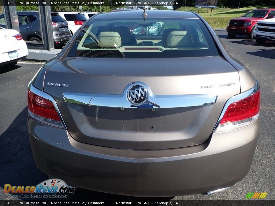 2012 Buick LaCrosse FWD Mocha Steel Metallic / Cashmere Photo #11