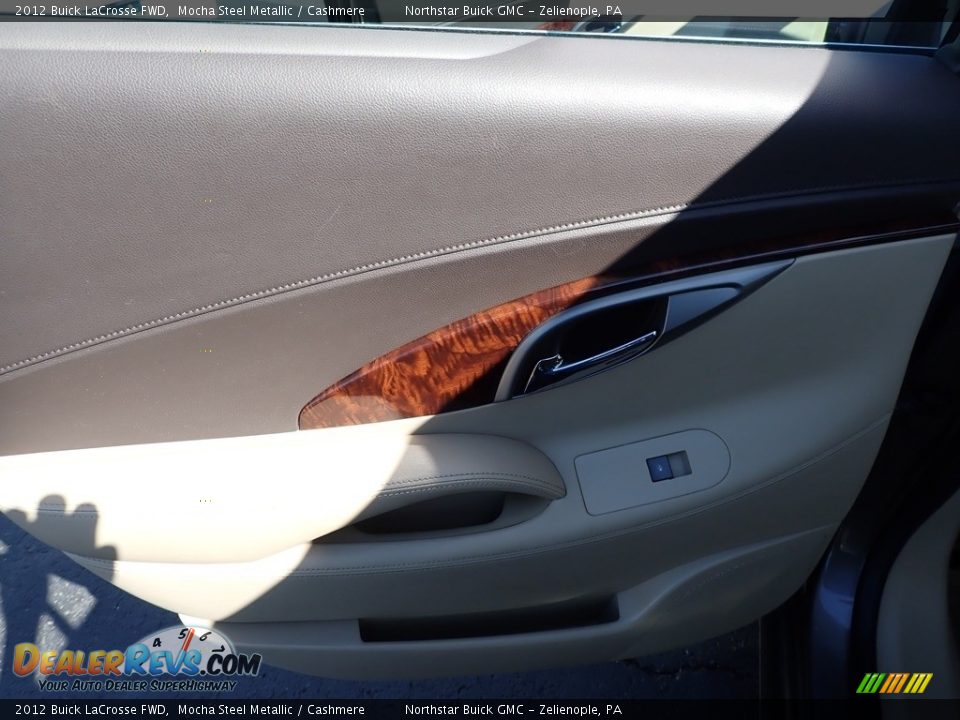 2012 Buick LaCrosse FWD Mocha Steel Metallic / Cashmere Photo #21