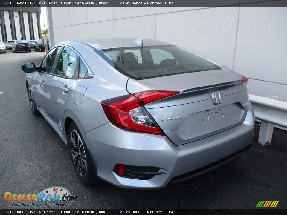 2017 Honda Civic EX-T Sedan Lunar Silver Metallic / Black Photo #3
