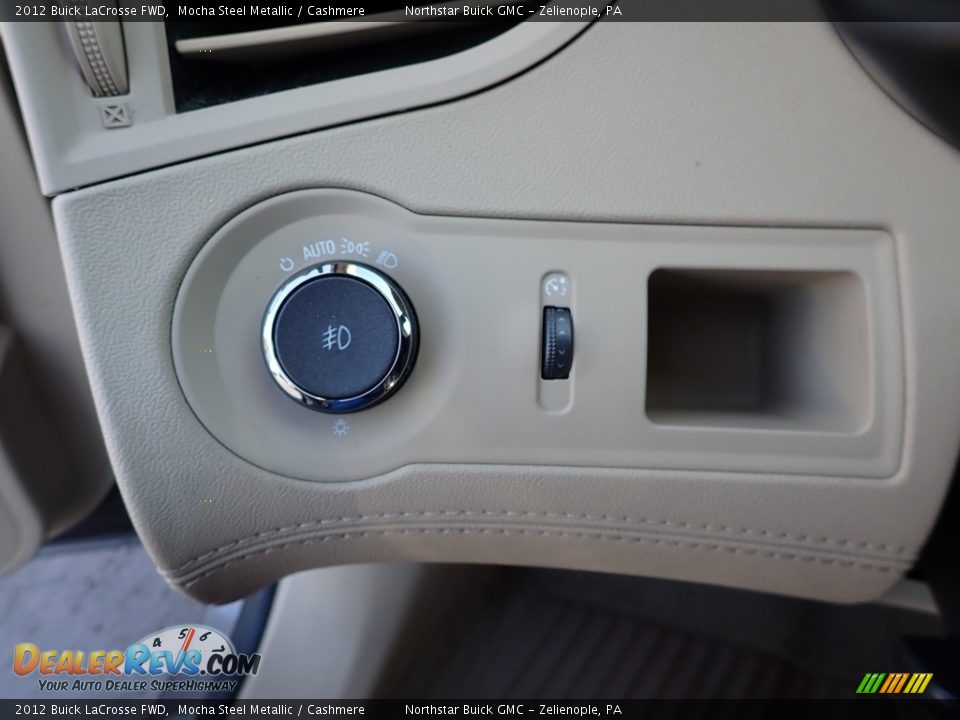 2012 Buick LaCrosse FWD Mocha Steel Metallic / Cashmere Photo #24