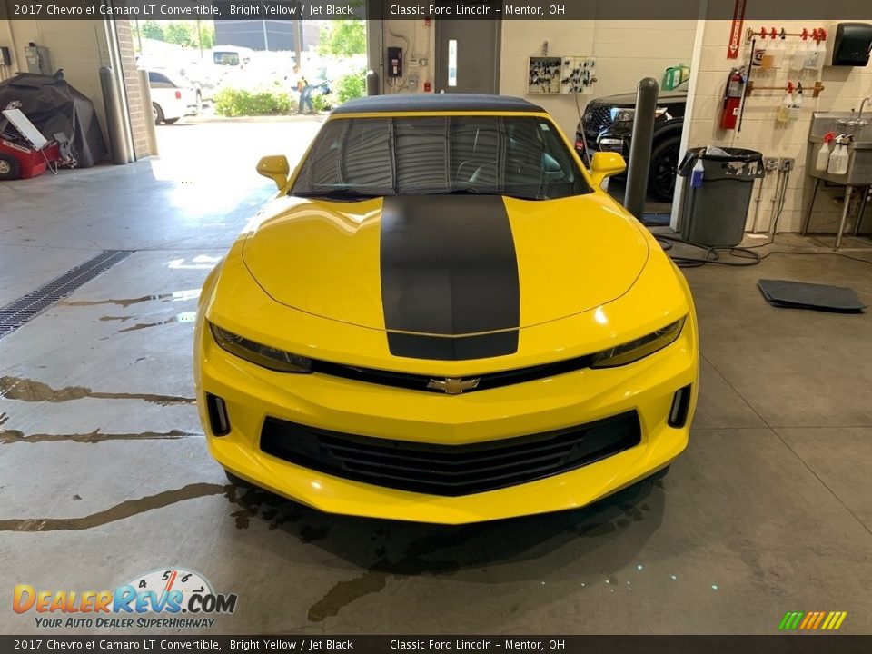 2017 Chevrolet Camaro LT Convertible Bright Yellow / Jet Black Photo #1