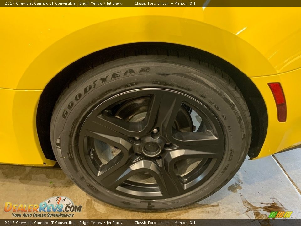 2017 Chevrolet Camaro LT Convertible Bright Yellow / Jet Black Photo #6