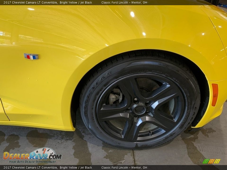 2017 Chevrolet Camaro LT Convertible Bright Yellow / Jet Black Photo #8