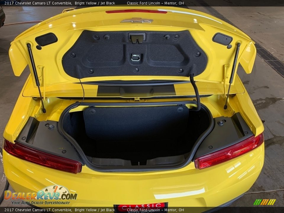 2017 Chevrolet Camaro LT Convertible Bright Yellow / Jet Black Photo #11