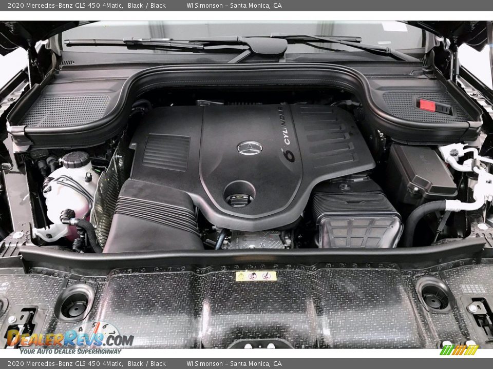 2020 Mercedes-Benz GLS 450 4Matic Black / Black Photo #8