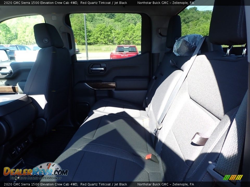 2020 GMC Sierra 1500 Elevation Crew Cab 4WD Red Quartz Tintcoat / Jet Black Photo #14