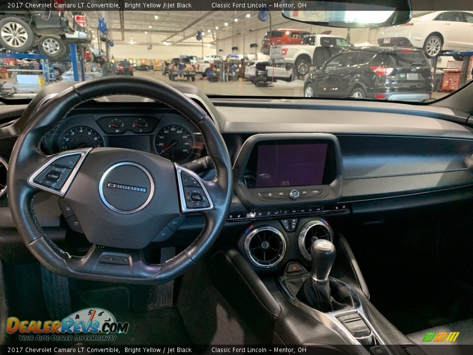 Dashboard of 2017 Chevrolet Camaro LT Convertible Photo #14