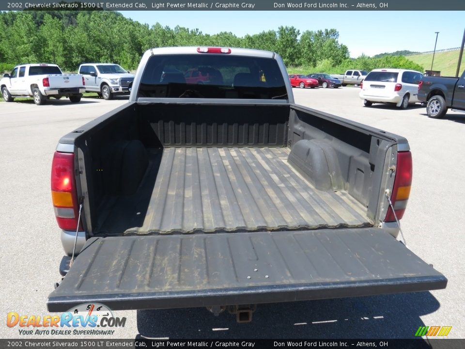 2002 Chevrolet Silverado 1500 LT Extended Cab Light Pewter Metallic / Graphite Gray Photo #12