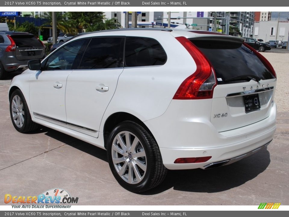 Crystal White Pearl Metallic 2017 Volvo XC60 T5 Inscription Photo #6