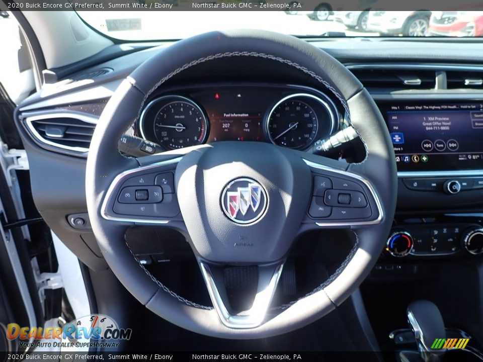 2020 Buick Encore GX Preferred Summit White / Ebony Photo #17