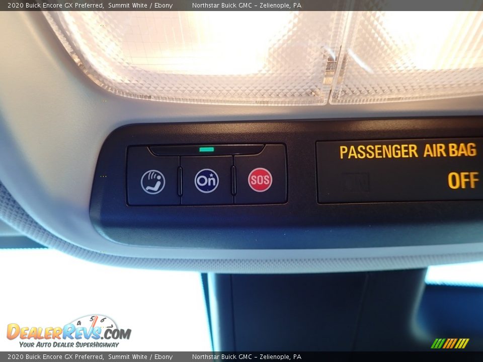 2020 Buick Encore GX Preferred Summit White / Ebony Photo #20