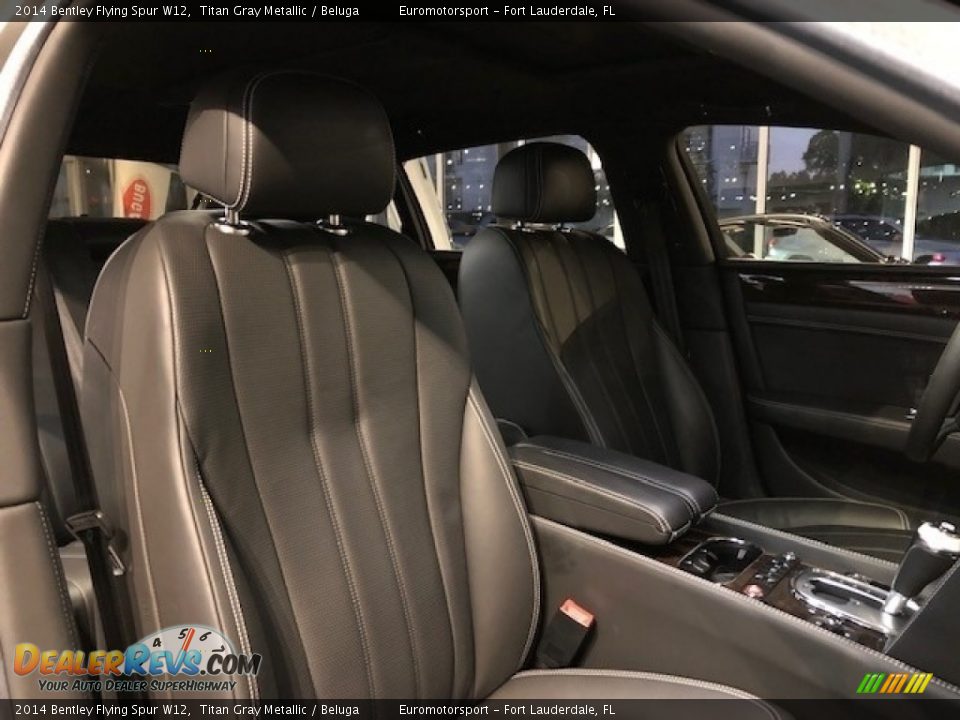 2014 Bentley Flying Spur W12 Titan Gray Metallic / Beluga Photo #14