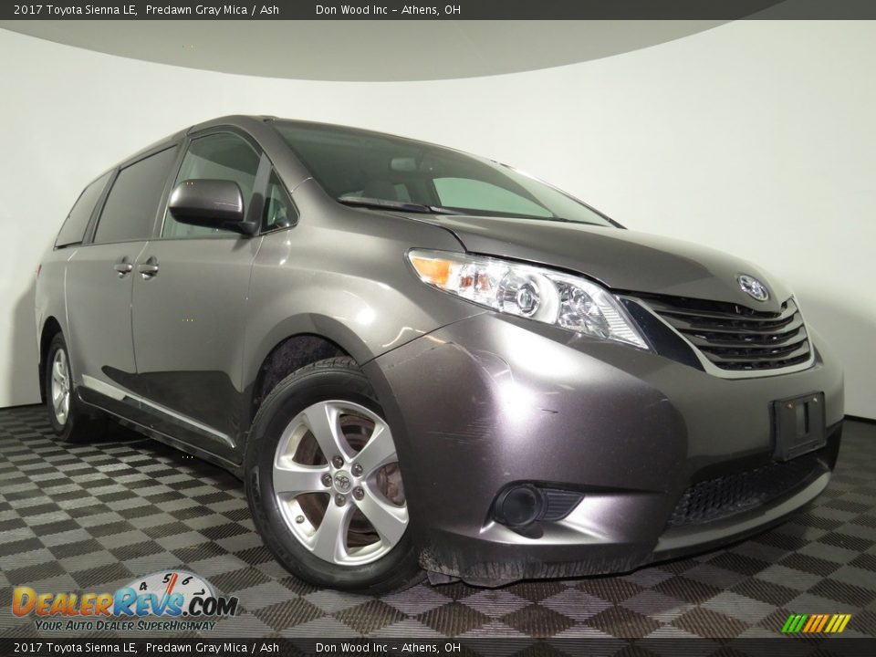 2017 Toyota Sienna LE Predawn Gray Mica / Ash Photo #1