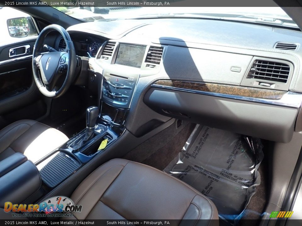 Dashboard of 2015 Lincoln MKS AWD Photo #12