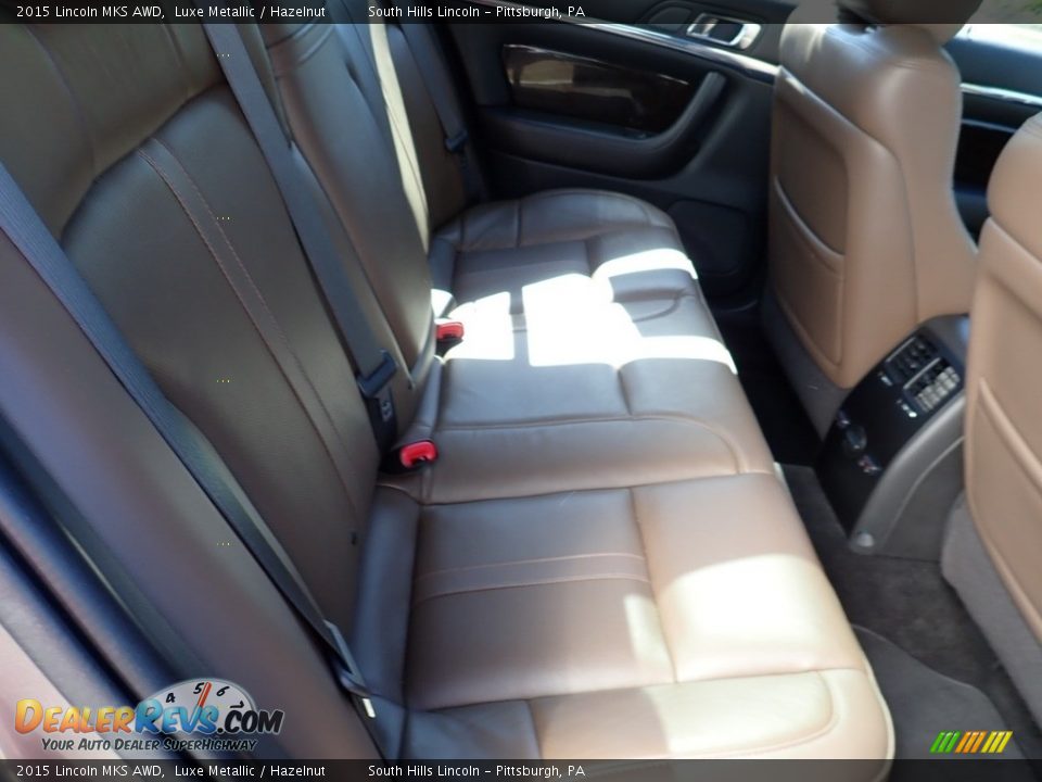 Rear Seat of 2015 Lincoln MKS AWD Photo #14