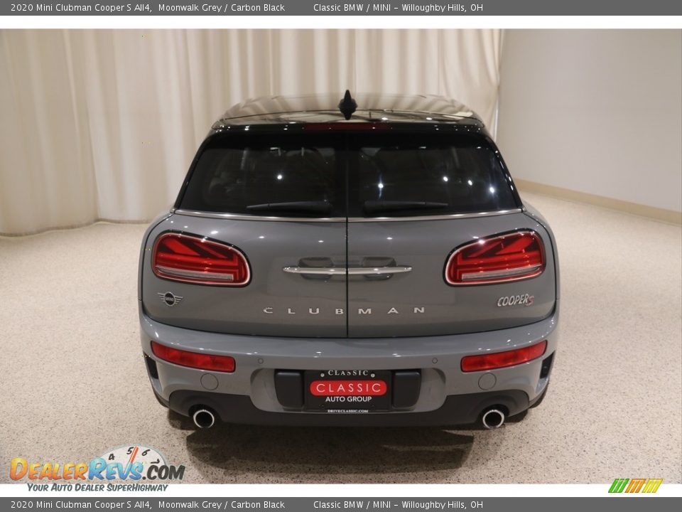 2020 Mini Clubman Cooper S All4 Moonwalk Grey / Carbon Black Photo #4