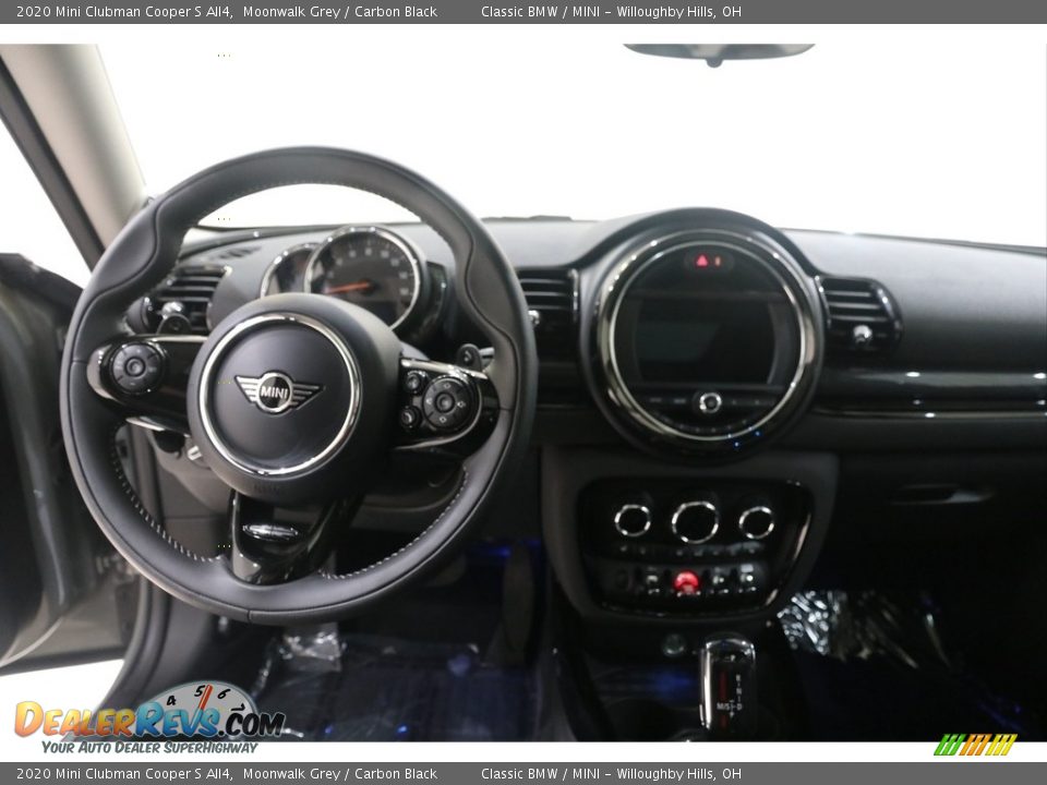 2020 Mini Clubman Cooper S All4 Moonwalk Grey / Carbon Black Photo #7