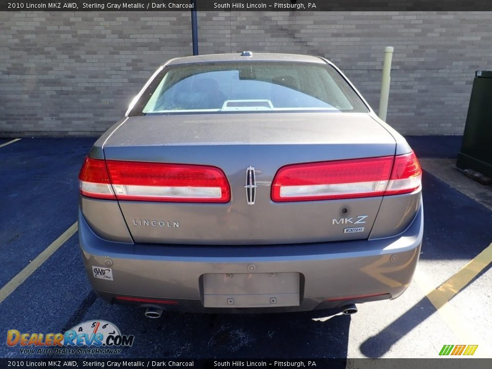 2010 Lincoln MKZ AWD Sterling Gray Metallic / Dark Charcoal Photo #2