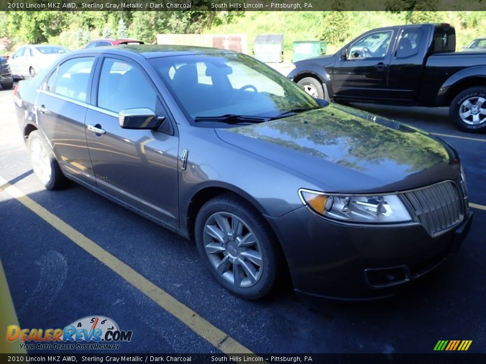 2010 Lincoln MKZ AWD Sterling Gray Metallic / Dark Charcoal Photo #4