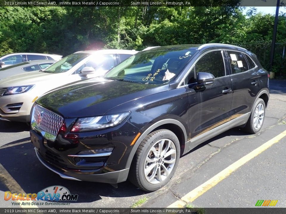 2019 Lincoln MKC Select AWD Infinite Black Metallic / Cappuccino Photo #1