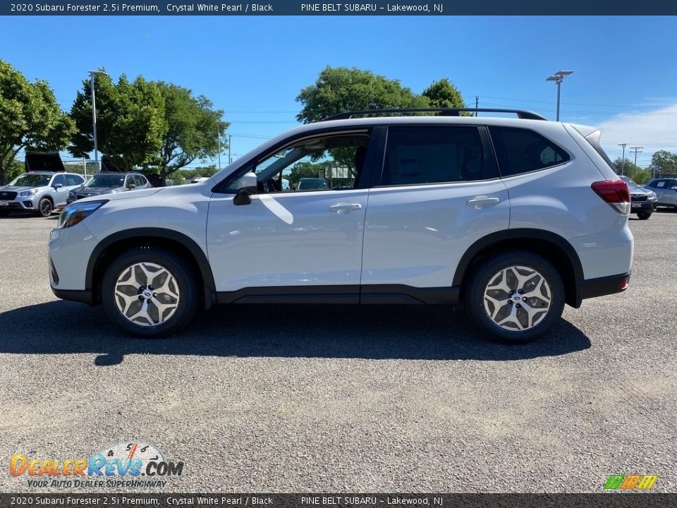 2020 Subaru Forester 2.5i Premium Crystal White Pearl / Black Photo #4