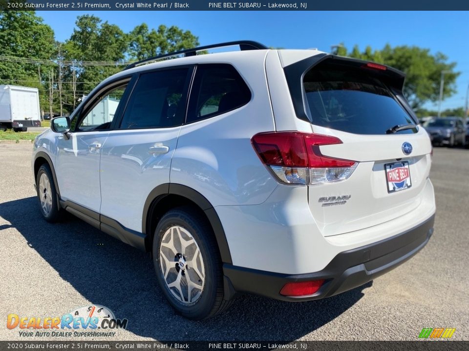2020 Subaru Forester 2.5i Premium Crystal White Pearl / Black Photo #5