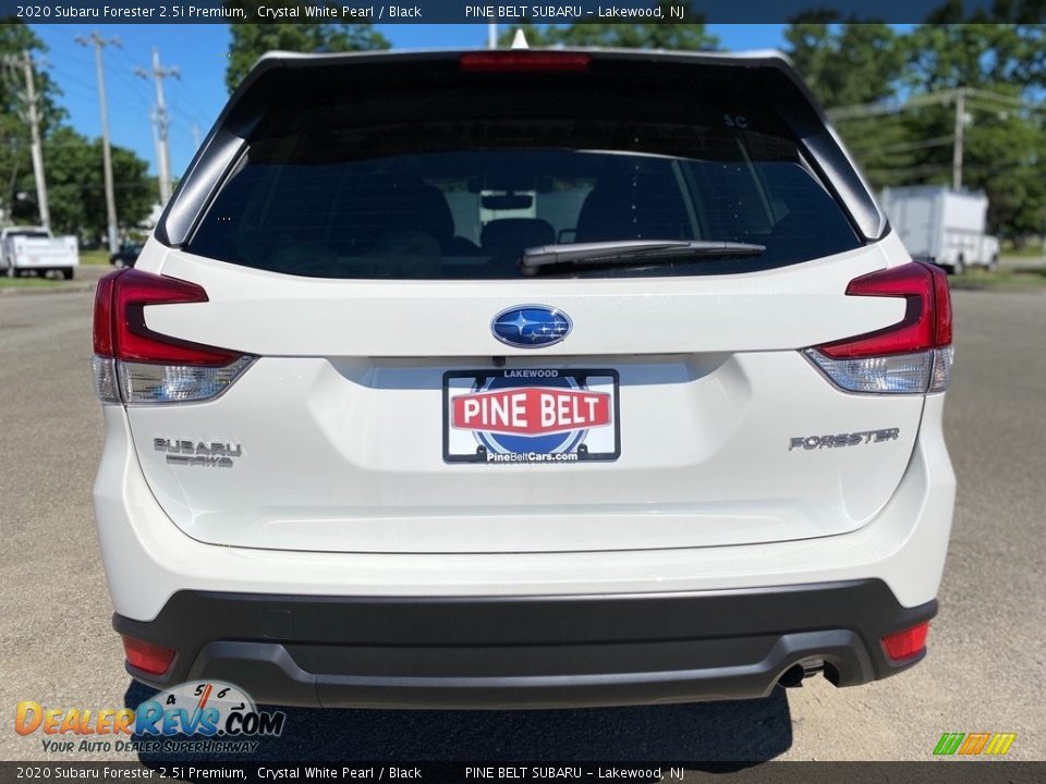 2020 Subaru Forester 2.5i Premium Crystal White Pearl / Black Photo #6