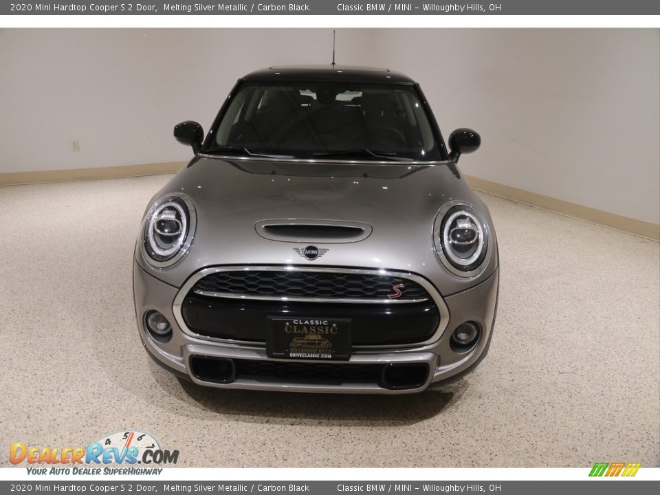 2020 Mini Hardtop Cooper S 2 Door Melting Silver Metallic / Carbon Black Photo #2