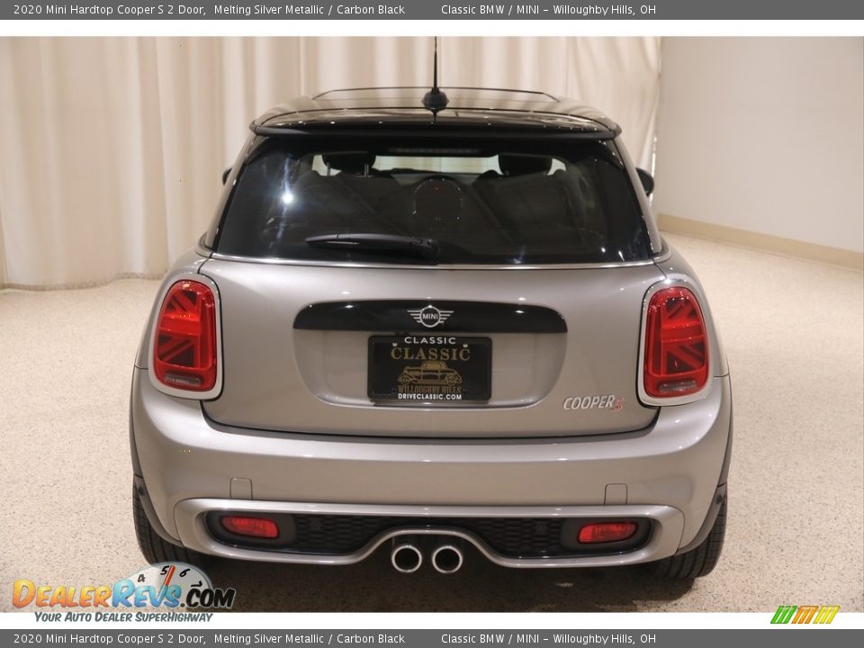 2020 Mini Hardtop Cooper S 2 Door Melting Silver Metallic / Carbon Black Photo #4