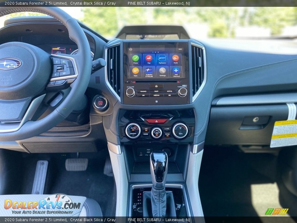 2020 Subaru Forester 2.5i Limited Crystal Black Silica / Gray Photo #13