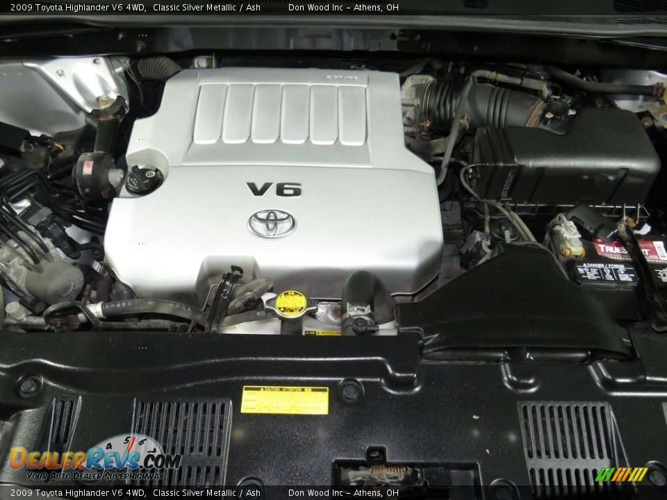 2009 Toyota Highlander V6 4WD Classic Silver Metallic / Ash Photo #6