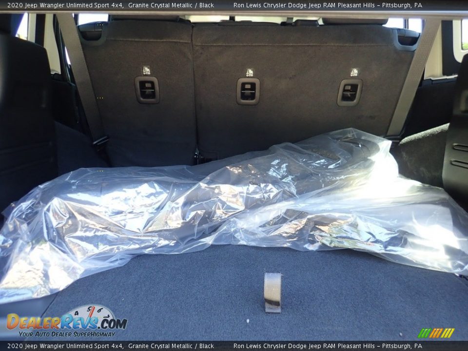 2020 Jeep Wrangler Unlimited Sport 4x4 Granite Crystal Metallic / Black Photo #9