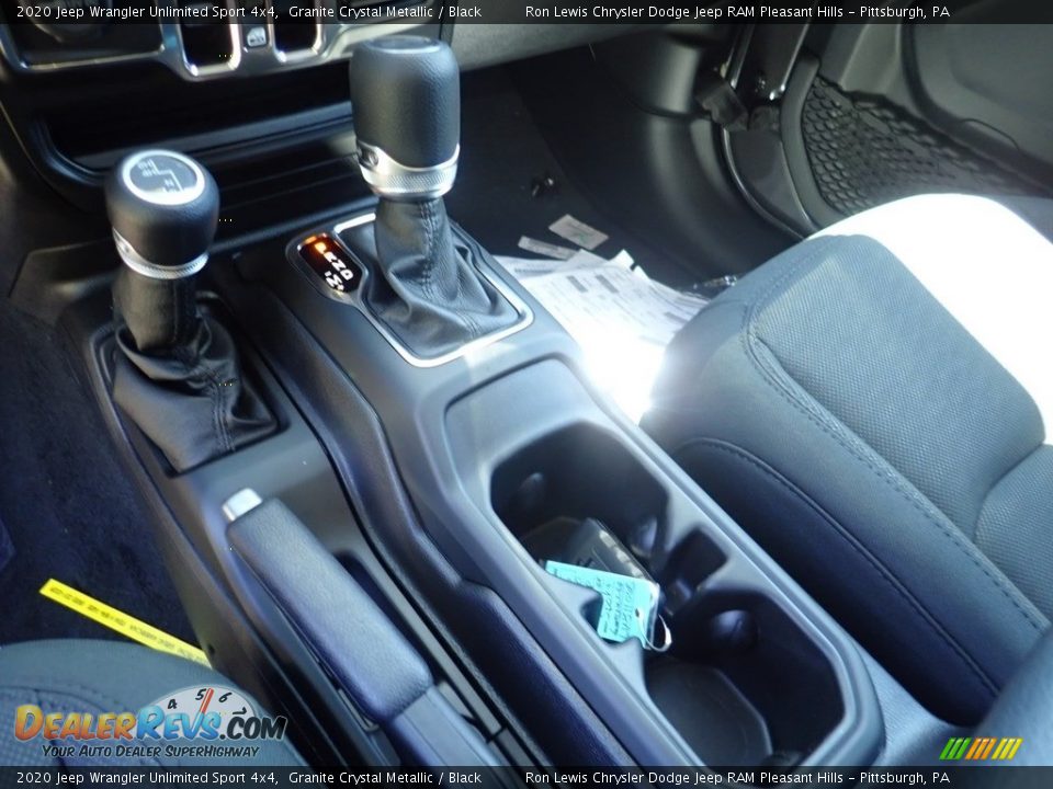 2020 Jeep Wrangler Unlimited Sport 4x4 Granite Crystal Metallic / Black Photo #19