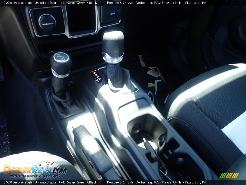 2020 Jeep Wrangler Unlimited Sport 4x4 Sarge Green / Black Photo #19