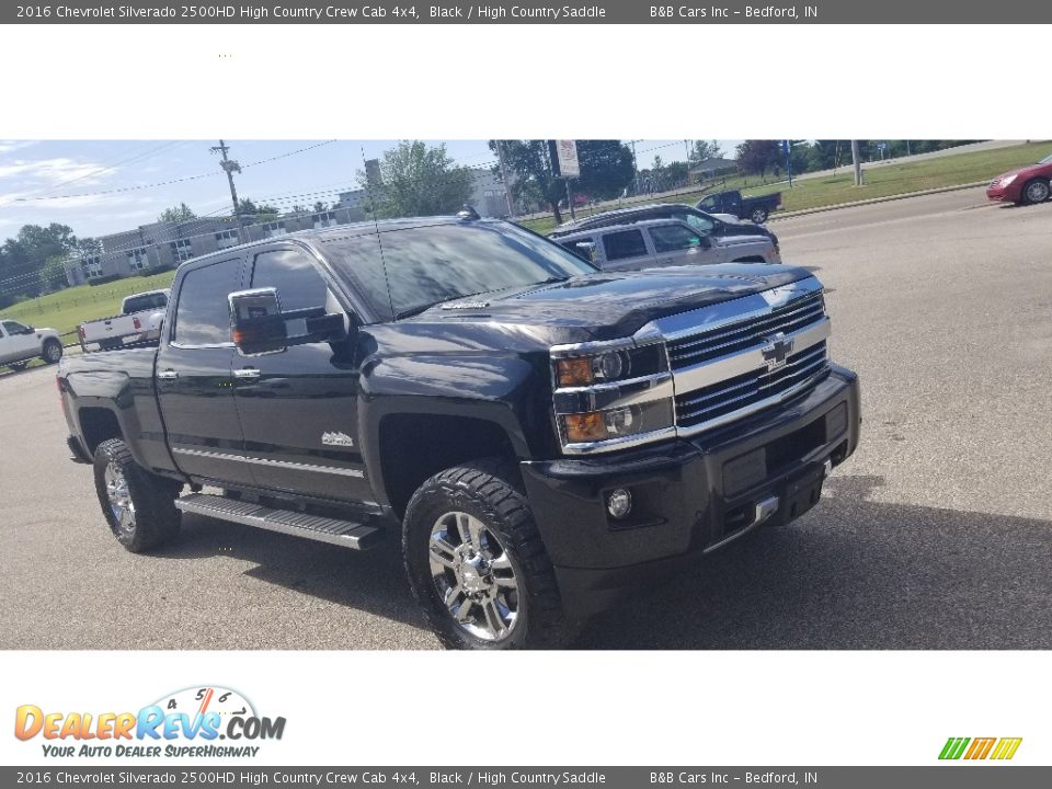 2016 Chevrolet Silverado 2500HD High Country Crew Cab 4x4 Black / High Country Saddle Photo #1