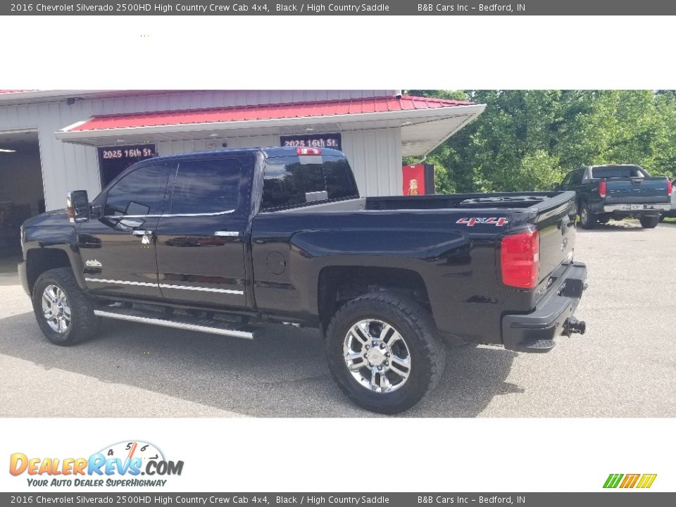 2016 Chevrolet Silverado 2500HD High Country Crew Cab 4x4 Black / High Country Saddle Photo #6