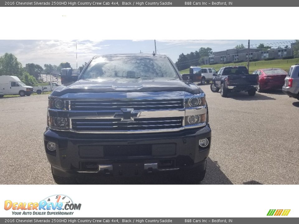 2016 Chevrolet Silverado 2500HD High Country Crew Cab 4x4 Black / High Country Saddle Photo #14