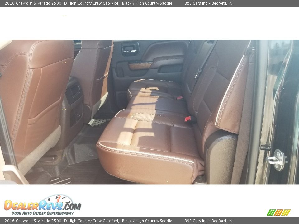 2016 Chevrolet Silverado 2500HD High Country Crew Cab 4x4 Black / High Country Saddle Photo #18