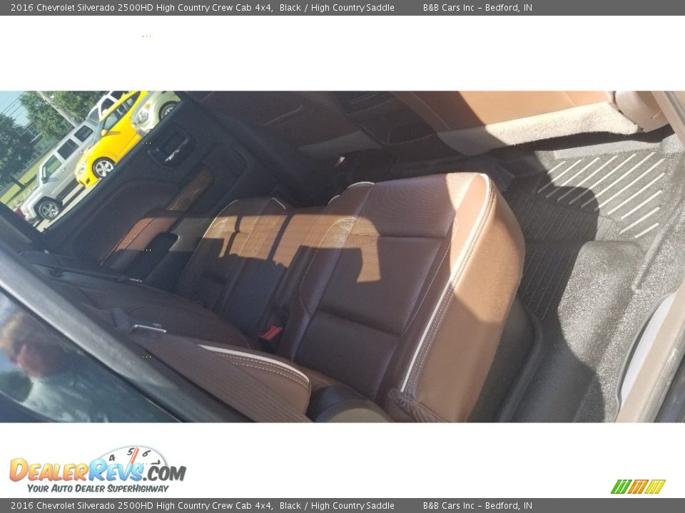 2016 Chevrolet Silverado 2500HD High Country Crew Cab 4x4 Black / High Country Saddle Photo #19