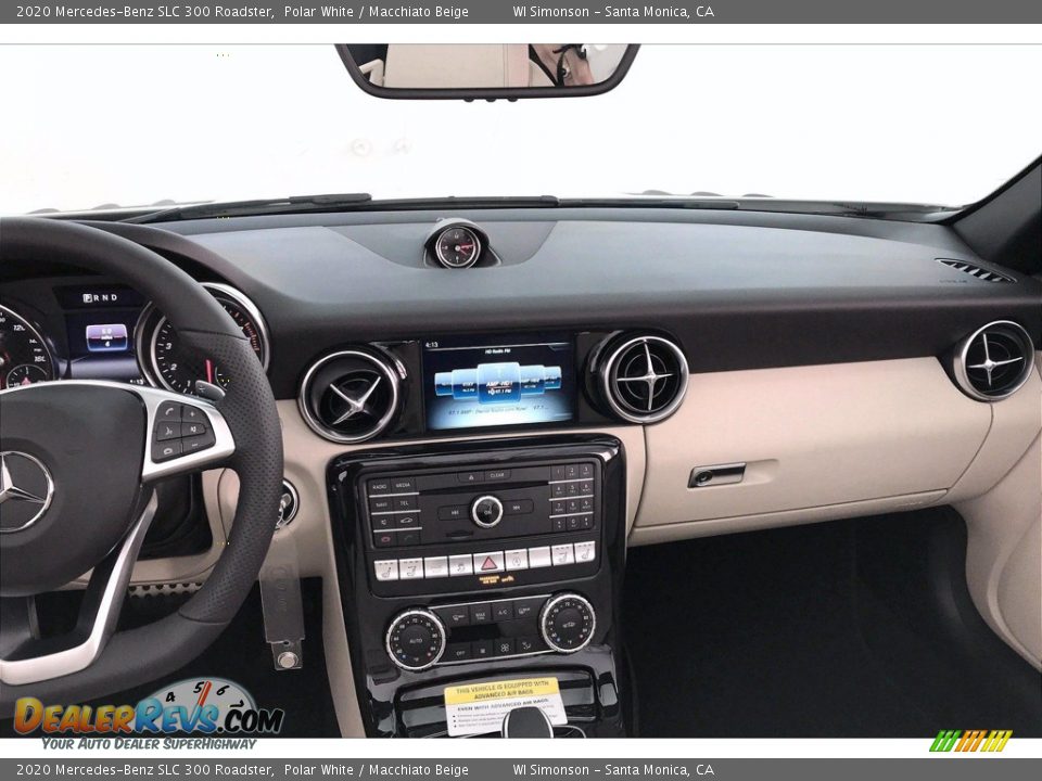 2020 Mercedes-Benz SLC 300 Roadster Polar White / Macchiato Beige Photo #6