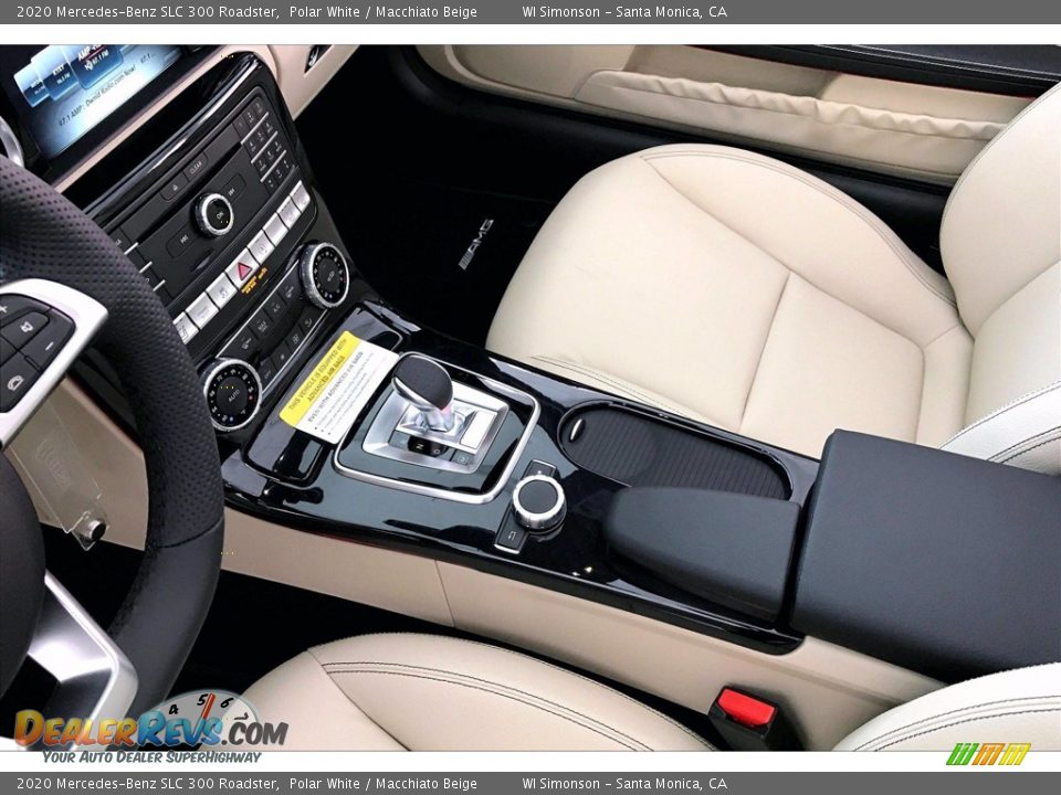 2020 Mercedes-Benz SLC 300 Roadster Polar White / Macchiato Beige Photo #7